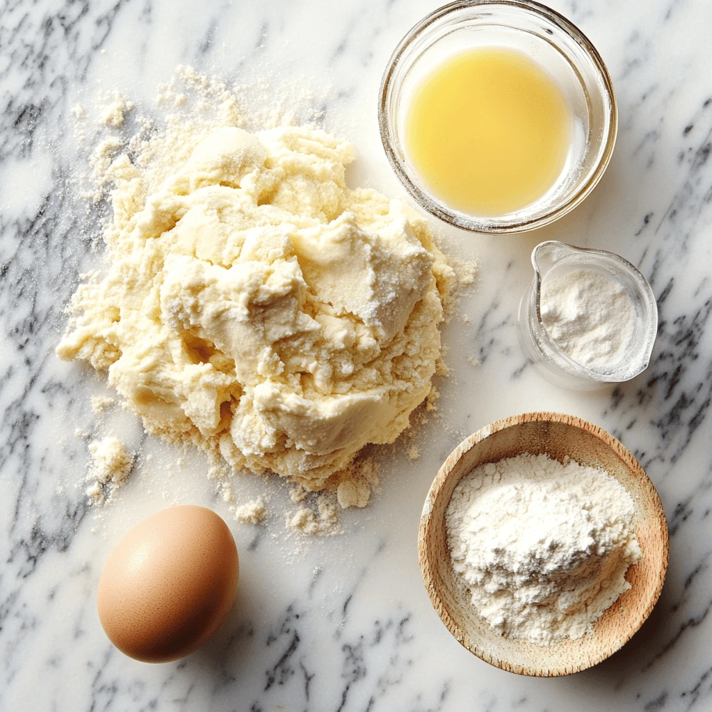 "A plate of golden chewy sugar cookies stacked neatly, sparkling with sugar crystals and ready to enjoy."

