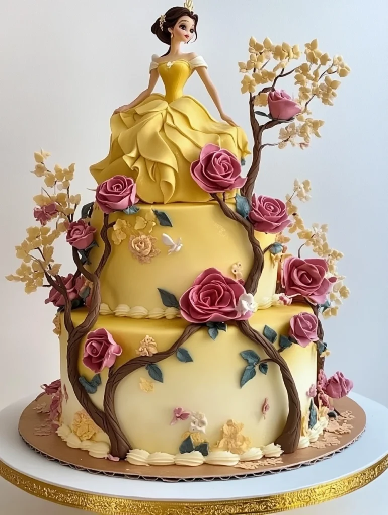 Disney princess cake