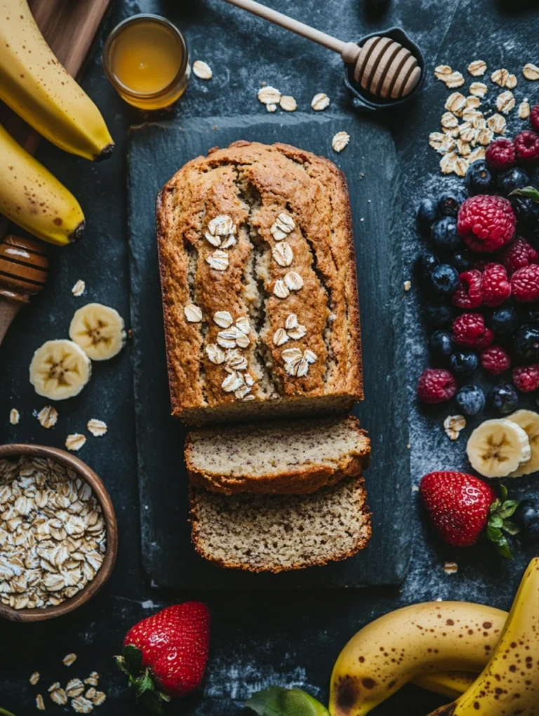 banana bread made with cake mix
