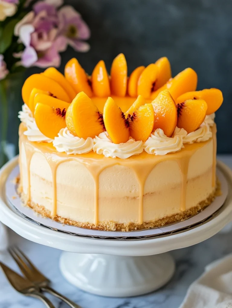 princess peach cake