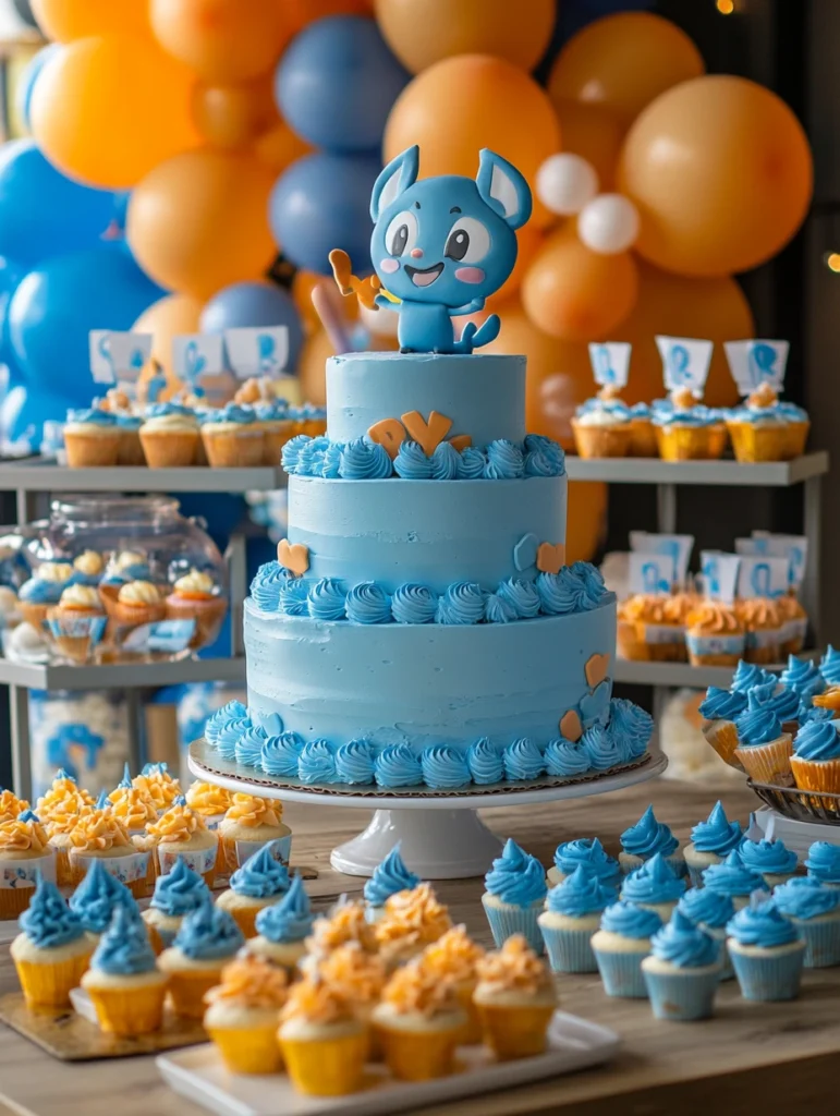 BLUEY CAKE TOPPER