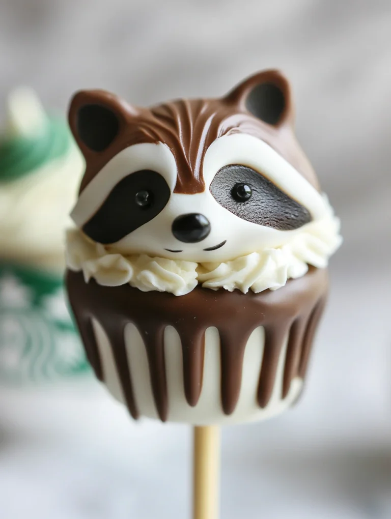 raccoon cake pop starbucks